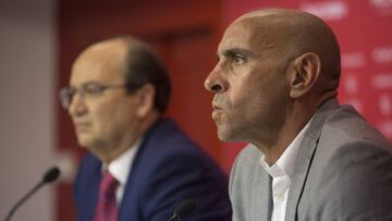 Monchi, con Castro.