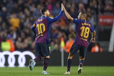 Jordi Alba, un defensa al ataque