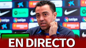 En directo: Xavi Hernández habla en la previa del derbi catalán