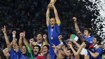 La generación dorada de Italia, del campo al banquillo.