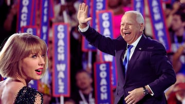 Taylor Swift Tim Walz