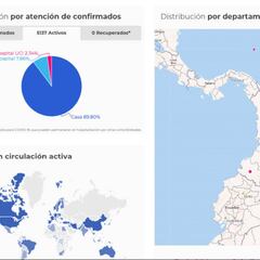 Mapa de casos y muertes por coronavirus por departamentos en Colombia: hoy, 1 de mayo