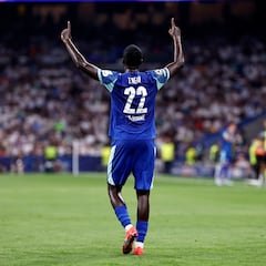 Tim Weah: “Venir al Bernabéu fue sin duda un sueño hecho realidad”