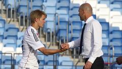 Odegaard: "Me llevo bien con Zidane, pero no sé qué decidirán"