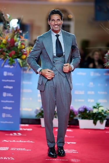   Óscar Higares durante el 2025 Málaga Film Festival. 