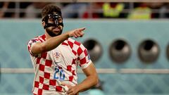 Josko Gvardiol, jugador croata, durante un partido del Mundial de Qatar 2022.