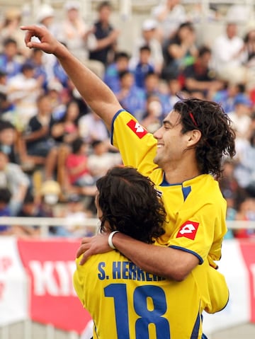 El Tigre anotó su primer con la Selección Colombia de Mayores el 3 de junio de 2007 en la victoria 1-0 ante Montenegro en Japón.