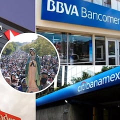 Día de la Virgen de Guadalupe 2024: ¿abren los bancos el jueves 12 de diciembre en México?