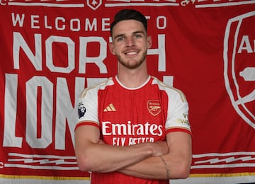 Arsenal – Declan Rice (122 millones de euros)