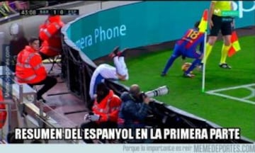 Los memes más graciosos del Barcelona-Espanyol