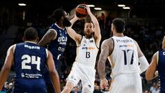 10/06/24 BALONCESTO SEGUNDO PARTIDO PLAYOFF 
FINAL ACB ENDESA 
REAL MADRID - UCAM MURCIA 
SERGIO RODRIGUEZ  HOWARD SANT ROOS