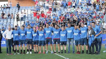 Fuenlabrada rendirá hoy tributo a los héroes del ascenso
