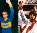 Figuras que jugaron con las camisetas de Boca y River