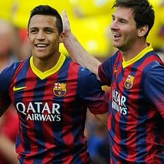 Los cracks mundiales con los que ha compartido Alexis