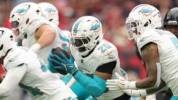 The Miami Dolphins selected Michigan defensive tackle Kenneth Grant in the first round of the 2025 NFL Draft.