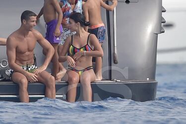 Cristiano y Georgina, de vacaciones en Formentera