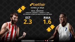 Estrella Roja vs. Real Madrid: horario, dónde ver, pronósticos y clasificación