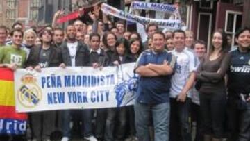 <b>VIKINGOS EN LA GRAN MANZANA. </b>La Peña New York City cuenta con más de 50 socios y hoy espera lleno en su bar Mr.Dennehy's.