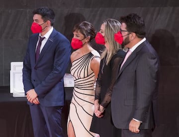 Alberto Ginés, Sandra Sánchez, Fátima Gálvez y Alberto Fernández, campeones olímpicos.