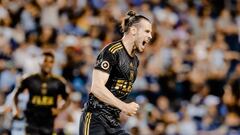 Bale scored his first goal for LAFC on Saturday, as the MLS Western Conference leaders beat Sporting Kansas City 2-0 at Children’s Mercy Park.