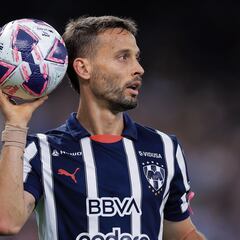 Canales, duda en Rayados tras discusión con Demichelis
