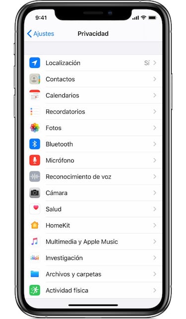 Controla qué aplicaciones instaladas en el iPhone pueden acceder a tus fotos