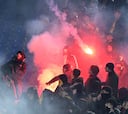 Violencia y balance dramático en el derbi de Roma