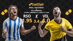 Real Sociedad vs. Villarreal: horario, dónde ver, pronósticos y clasificación