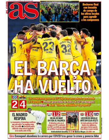 Las portadas de AS de mayo