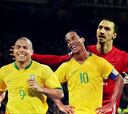 Zlatan elige al mejor entre: Cristiano, Ronaldo y Ronaldinho