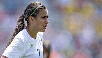 La futbolista mexicana superó por amplia ventaja en la votación de la semana organizada por la Liga Iberdrola en su sitio oficial.