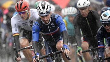 Julian Alaphilippe, en los Mundiales de Yorkshire.