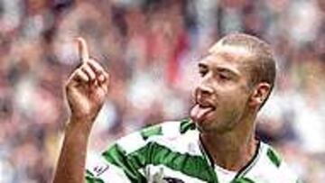 <b>El peligro.</b> Larsson es la figura del Celtic que amenaza al Valencia.
