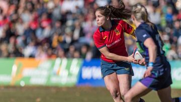 Sabina Hurtado, jugadora de la selecci&oacute;n espa&ntilde;ola de rugby.