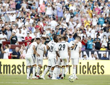 Marco Asensio hizo doblete y también marcó el 3-1.