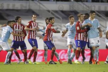 Celta-Atlético en imágenes