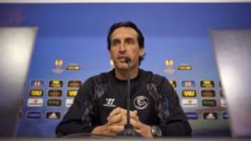 Emery, durante una rueda de prensa.