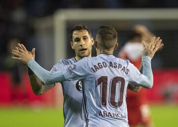 Mallo y Aspas, dos de los clásicos del Celta.