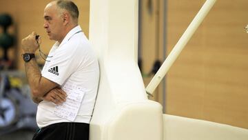 Pablo Laso: "El estilo es el del Madrid, no el de los Sergios"