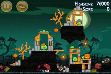 Captura de pantalla - Angry Birds Seasons Ham&#039;O&#039;Ween (IPHO)