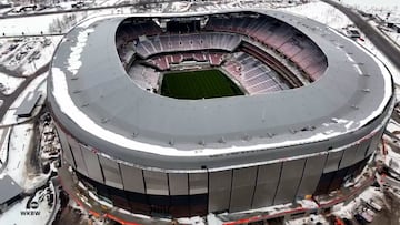 Buffalo Bills’ stunning new stadium takes shape for NFL 2026 season