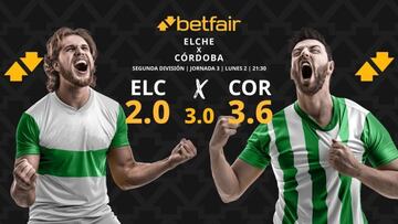 Elche CF vs. Córdoba CF: horario, dónde ver, pronósticos y clasificación