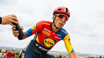 Espargaró en su debut como profesional en la Vuelta a Austria.