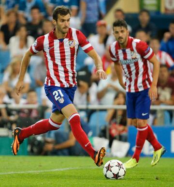 Jugó en el Atleti la primera vuelta de la temporada 13/14, incluso debutó en Champions League