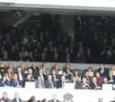 Espantada de ilustres en el palco del Bernabéu contra el Getafe