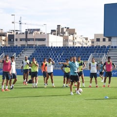 El Fuenla se prepara para recibir al Getafe