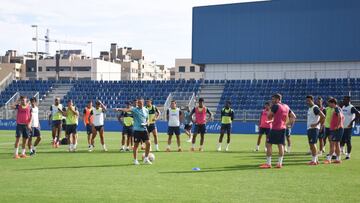El Fuenla se prepara para recibir al Getafe
