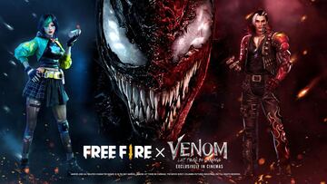 Free Fire arranca el evento especial de Venom Habrá Matanza; recompensas y fechas