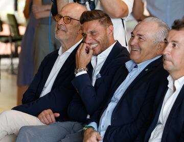 Joaquín y Gordillo durante la presentación. 