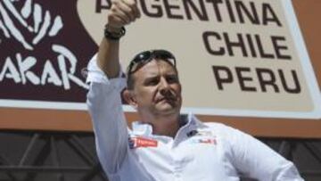 <b>EL JEFE. </b>Etienne Lavigne es el director de la prueba que se celebra en Sudamérica y antes en África.